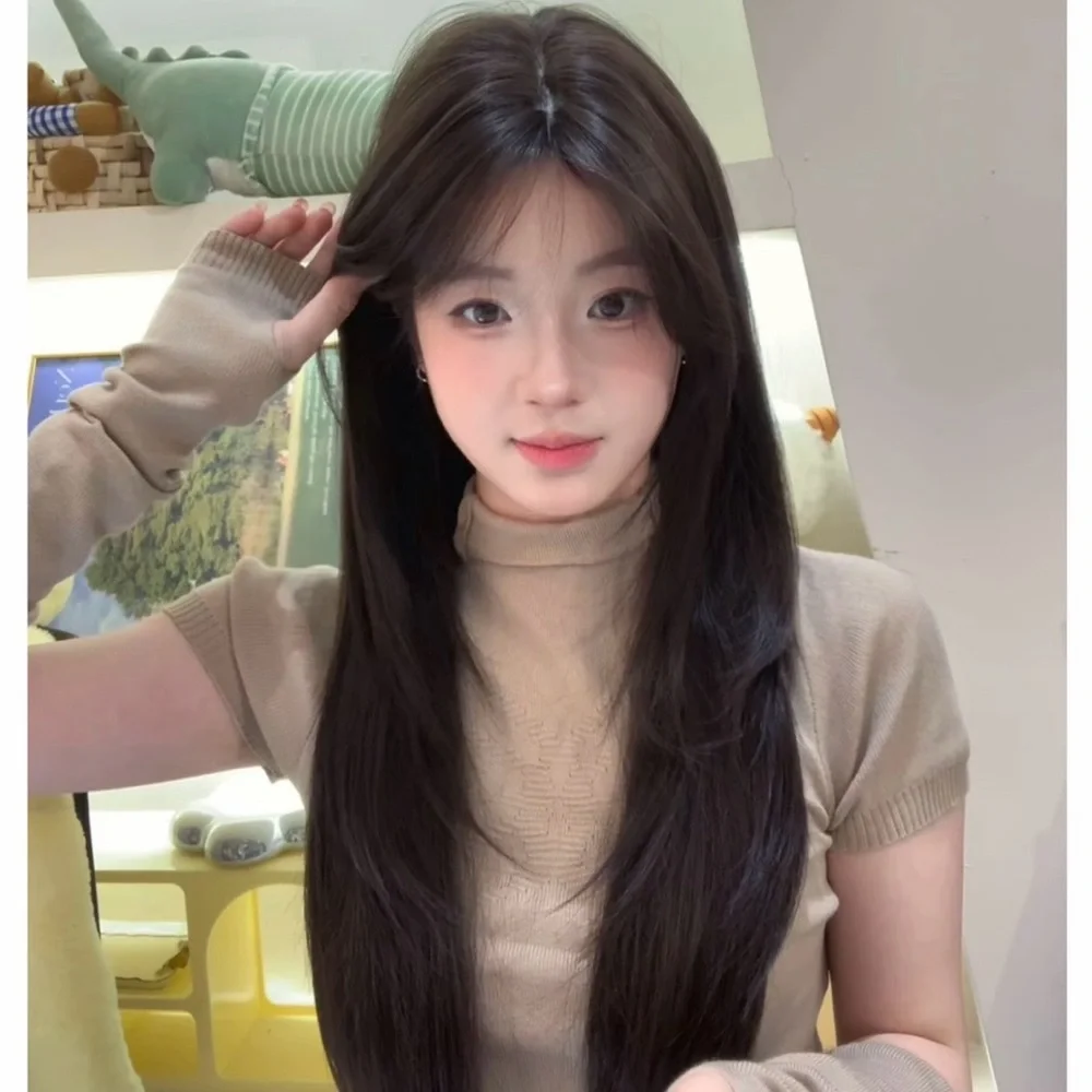 Soft Layers 28 Inches Long Wig in Natural Black